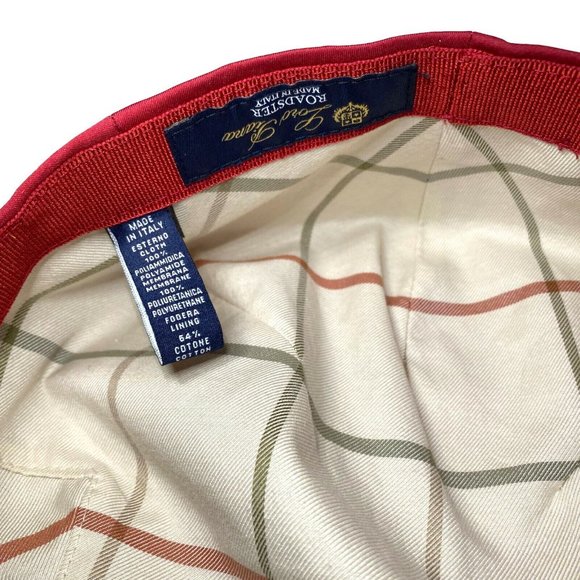 100% Authentic Loro Piana Red Beret Hat (Made in Italy) Size XL - Picture 7 of 8